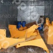 Бульдозерное оборудование колёсного трактора Т-150К механический поворот — фото 4
