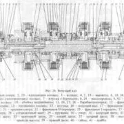 Ведущий вал 700А.17.01.010-2 в сборе для коробки передач тракторов к-700, к-701. 2026г. — фото 2