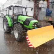 Отвал бульдозерный гидроповоротный для трактора Deutz-Fahr agrolux 4/80 DT E2 — фото 2