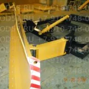 Отвал бульдозерный мехповоротный 1 ГЦ подъема (с тягами) для Т-150 гусеничный — фото 2