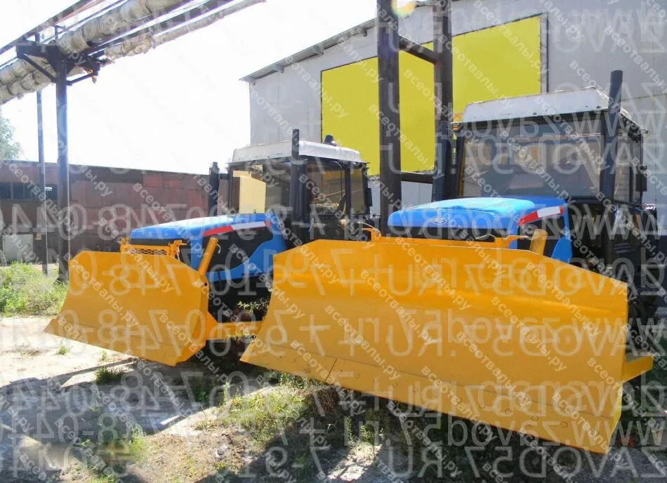 Отвал бульдозерный неповоротный, неразборный для трактора ВТ-90 (агромаш-90ТГ), 2 ГЦ подъема — фото 5