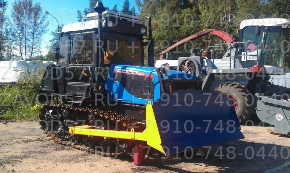 Отвал бульдозерный неповоротный, разборный для трактора ВТ-90 (агромаш-90ТГ), 2 ГЦ подъема — фото 4
