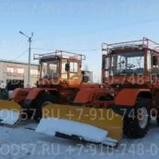 Отвал на задний (3-х точечный) навес для любого ХТЗ, прямой, неповоротный — фото 2