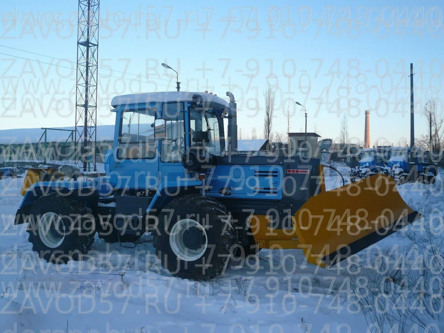 Отвал гидроповоротный для трактора 17221