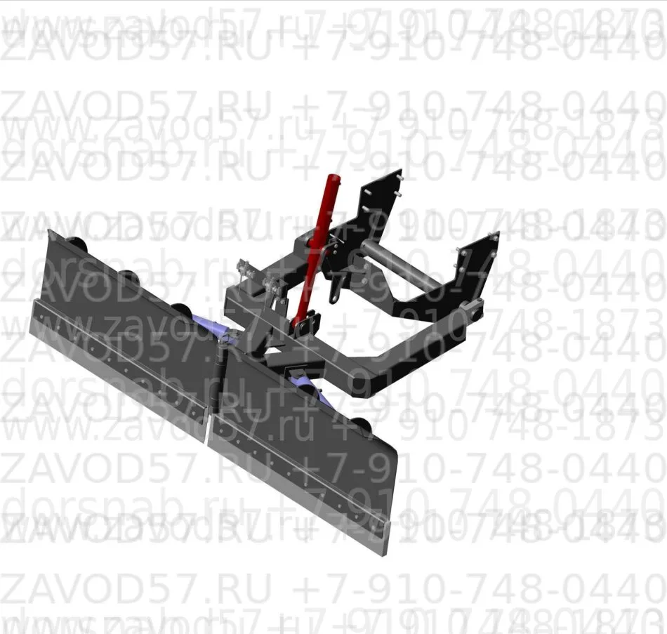 Отвал гидроповоротный бабочка для трактора Т-150К — фото 2