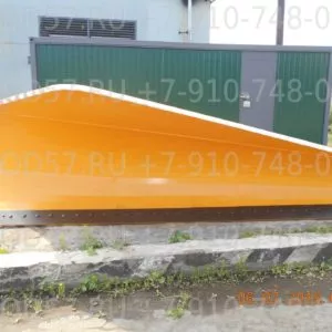 Отвал бульдозерный мехповоротный 1 ГЦ подъема (с тягами) для Т-150 гусеничный
