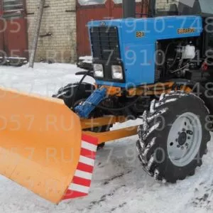 Отвал жесткий неповоротный для трактора МТЗ-82