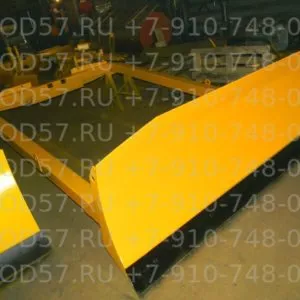 Отвал бульдозерный неповоротный, неразборный для трактора ДТ-75, 1 ГЦ подъема