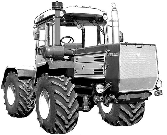 Трактор ХТЗ-150К-09-25 (Т-150К), общий вид